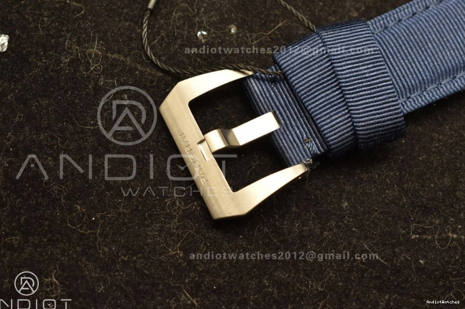 Nylon Dial Edition VSF 994 1:1 Blue Blue Best PAM1289 Strap P on Supportive 0317